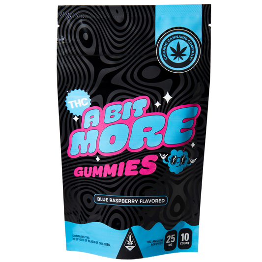 A Bit More Gummies: Blue Raspberry (250mg)