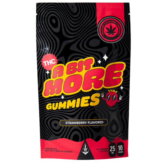 A Bit More Gummies: Strawberry (250mg)