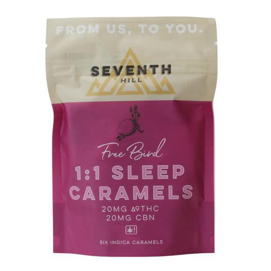 Seventh Hill 1:1 CBN Sleep Caramels (120mg)