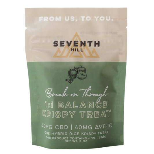 Seventh Hill 1:1 Balance Krispy Treat (40mg)