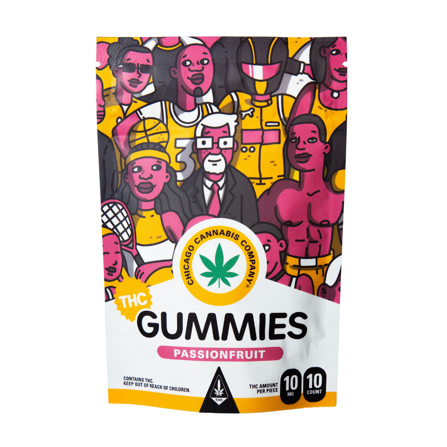 THC Gummies: Passionfruit (100mg)