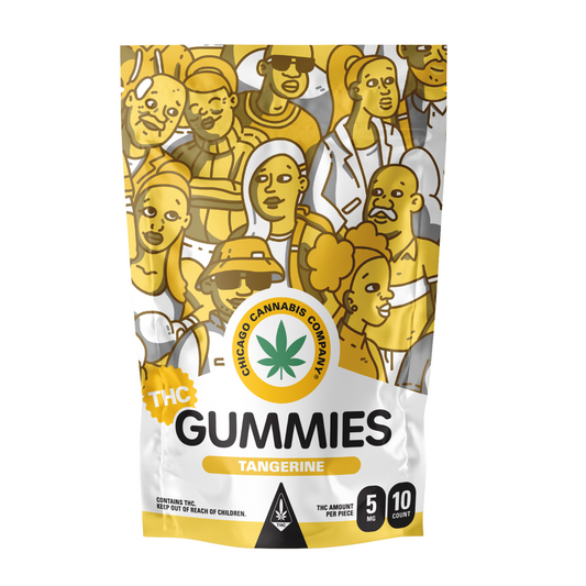 THC Gummies: Tangerine (50mg)
