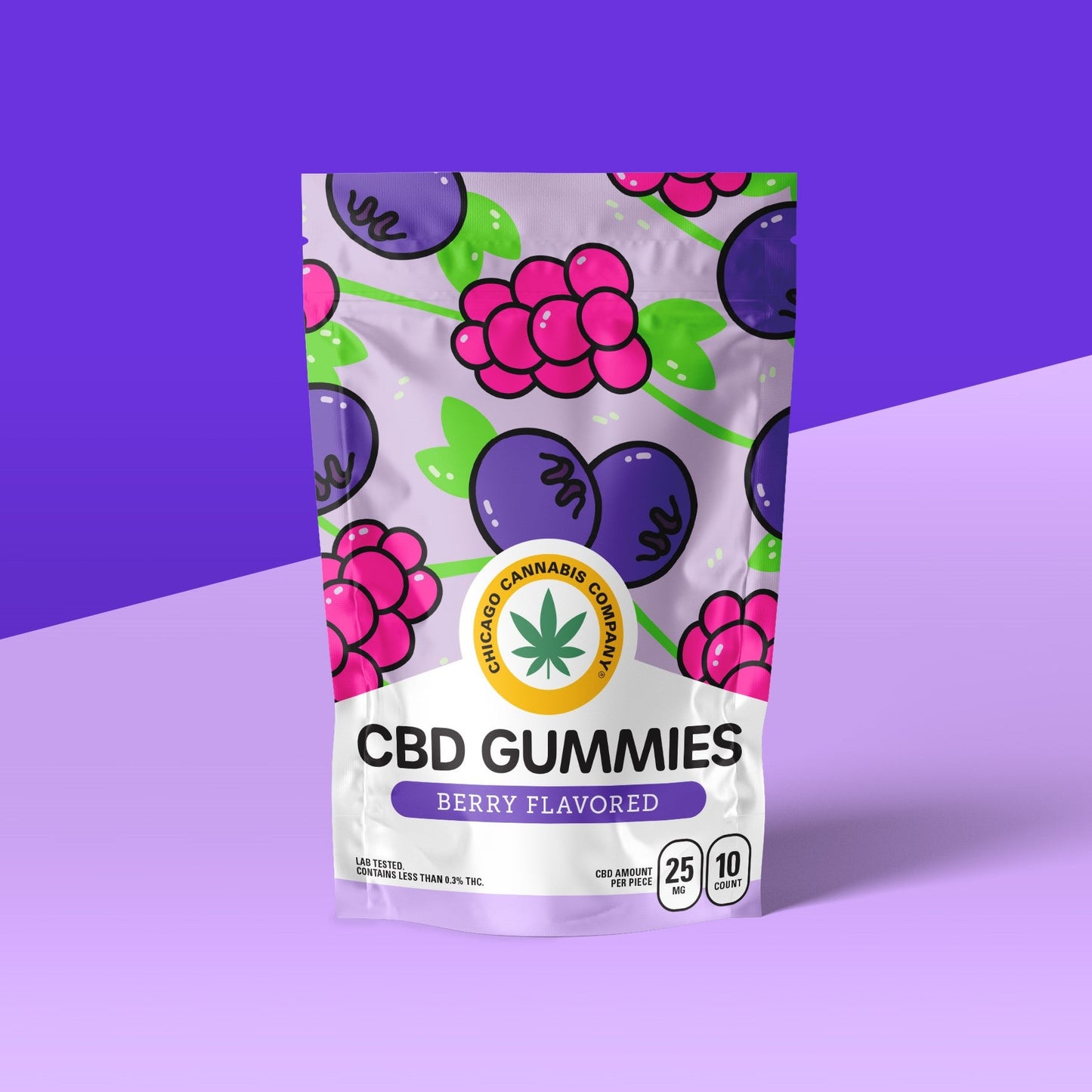 CBD Gummies: Berry (250mg)