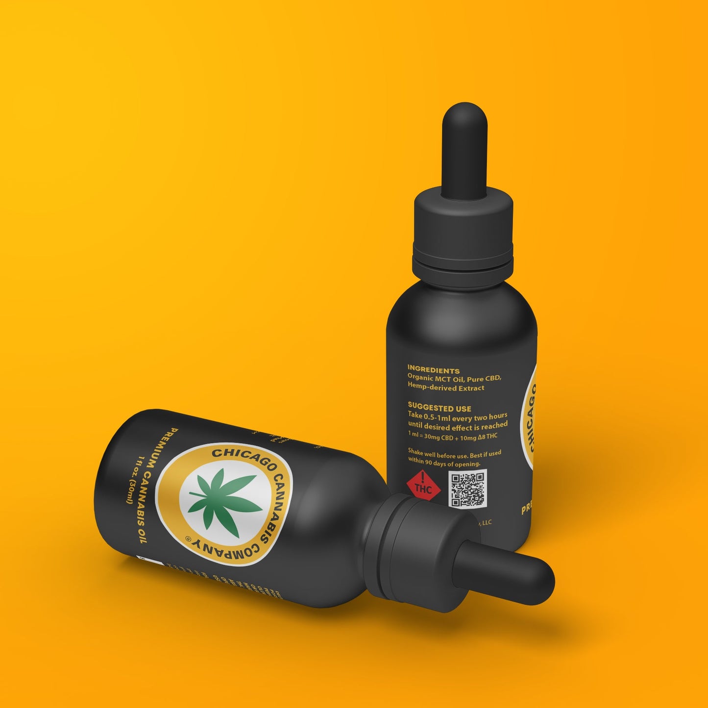 Premium CBD + THC Oil (1:1)