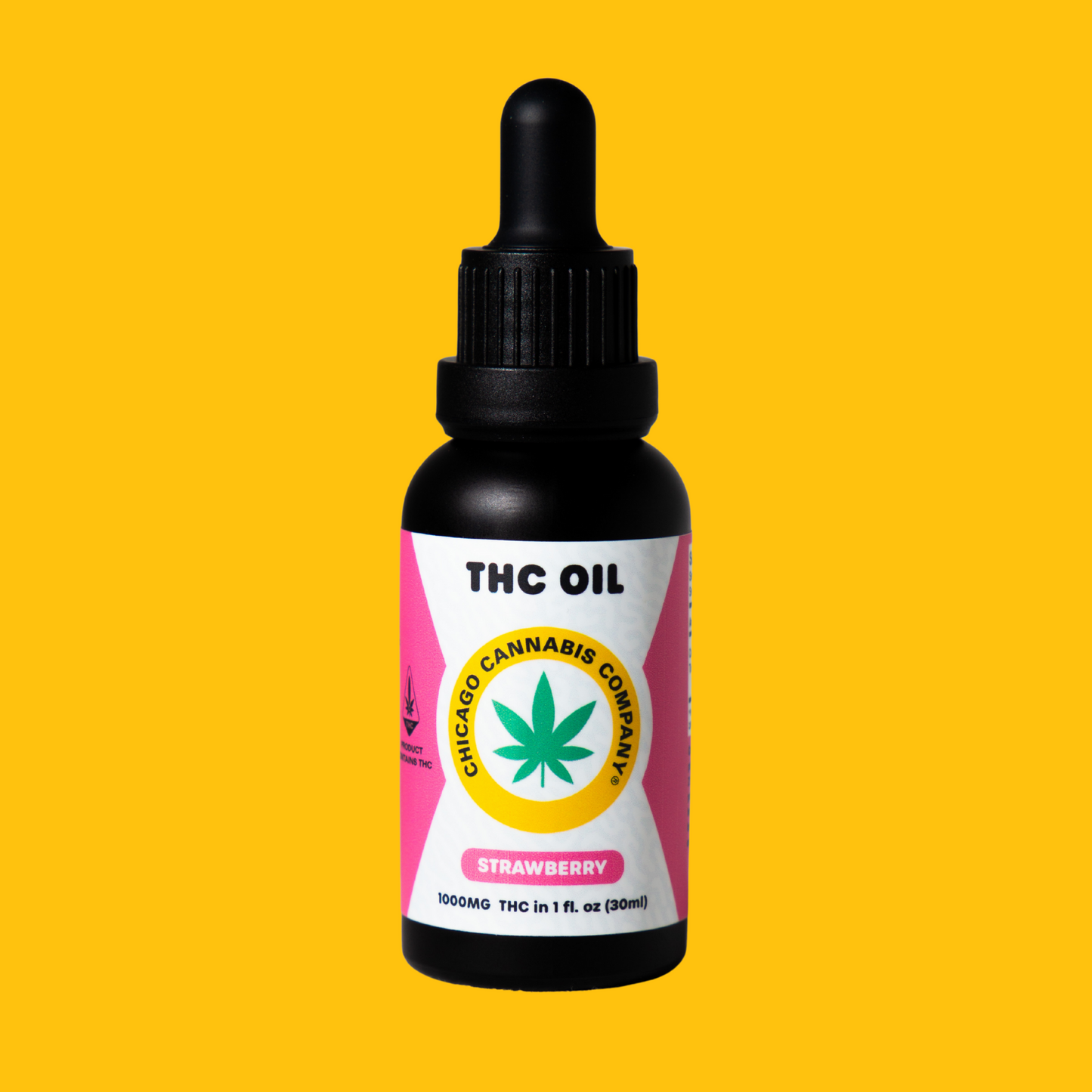 THC Oil: Strawberry (1000mg) Good Mood Gummies THC Oil: Strawberry (1000mg) Good Mood Gummies