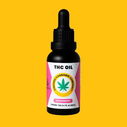 THC Oil: Strawberry (1000mg)