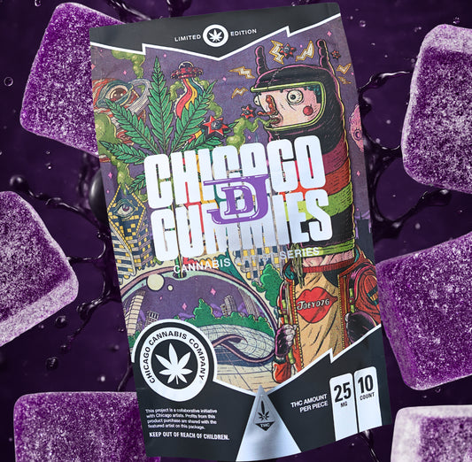 Chicago Gummies: Artist Series (250mg)