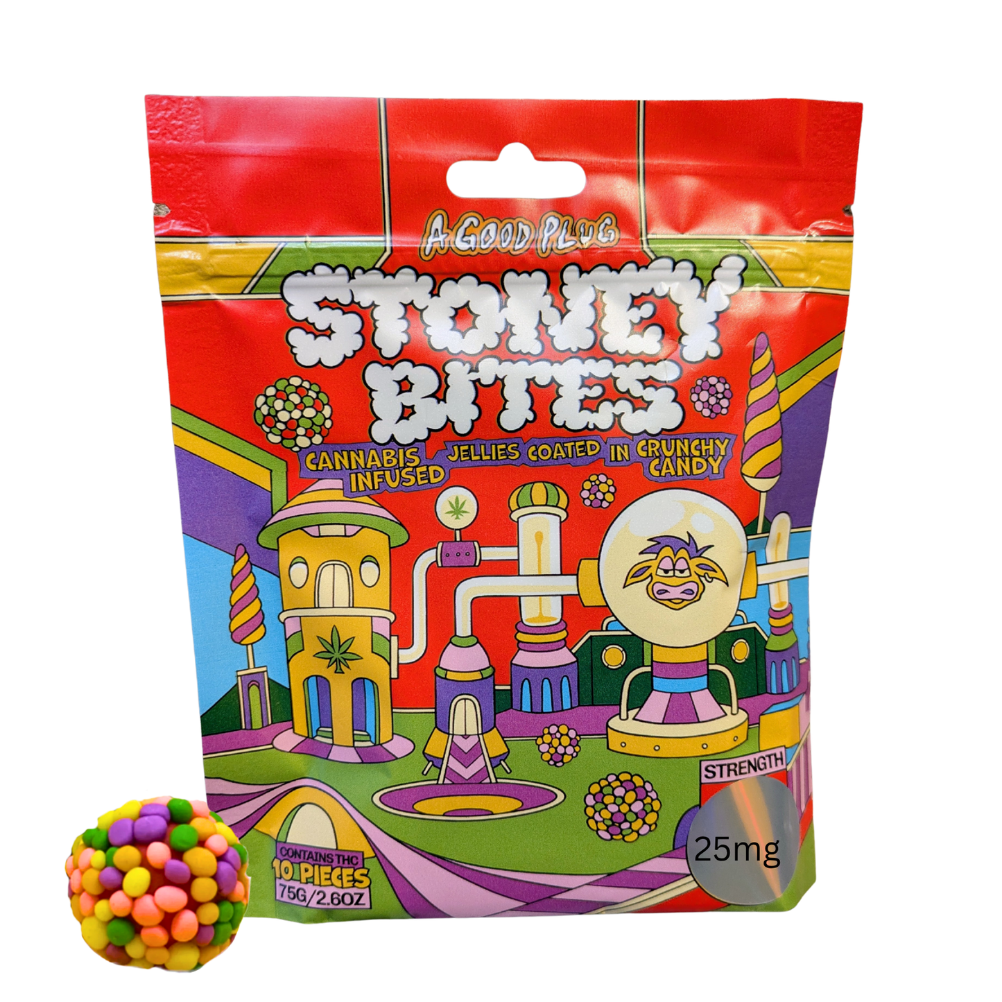 Stoney Bites OG Raspberry (250mg)